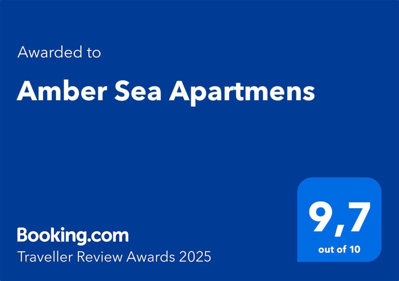 Amber Sea Apartmens Sianożęty Exterior foto